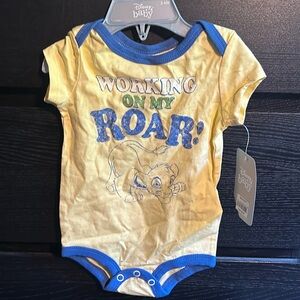 Lion king onesie 3-6 months